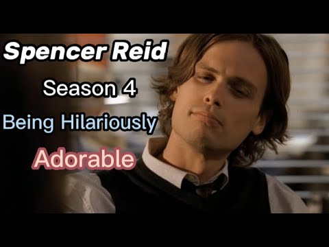 Spencer Reid Season 4 Being Hilariously Adorable | Criminal Minds