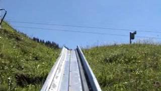 preview picture of video 'Alpen Bobsled Ride'