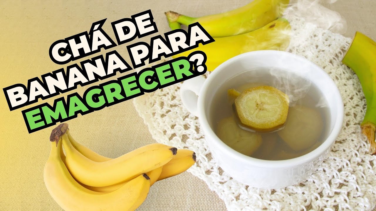 CHÁ DE BANANA PARA EMAGRECER: RECEITA ORIGINAL | Dr Dayan Siebra