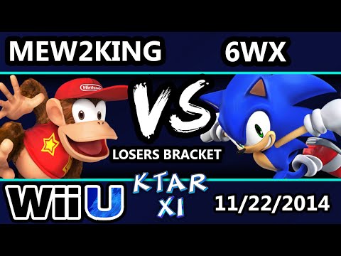 KTAR XI - 6WX (Sonic) Vs. Mew2King (Sonic) - Losers Round 4 - Smash Wii U