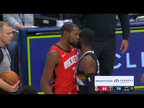 Kevin Durant chirpiness, trash talk vs. Bruce Brown, Tim Hardaway Jr and the Nuggets