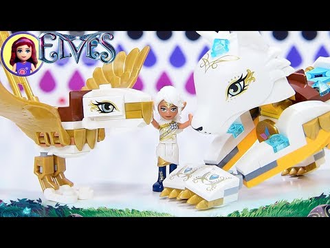 Lego Elves Emily & Noctura's Showdown Build the Wolf Review Kids Toys