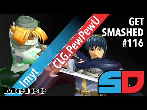 Get Smashed #116 - Winner Quarters: Imyt (Sheik) vs CLG.PewPewU (Marth)