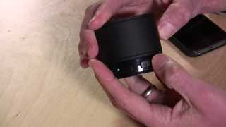 Tonez Audio CAN Portable Bluetooth Speaker / Speakerphone Review -
