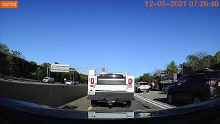 Overturned Truck on LIE