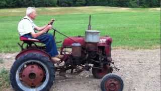 preview picture of video 'Farmall Cub - Planting Sweet Corn 2012'