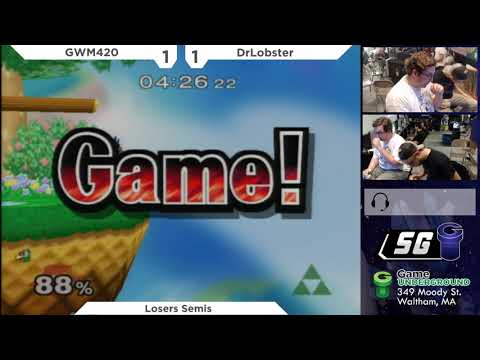 SG 21.6 SSBM - GWM420 (Falco) vs. DrLobster (Sheik) - Melee LSF