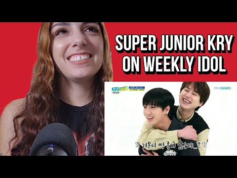 SUPER JUNIOR K.R.Y ON WEEKLY IDOL | REACTION
