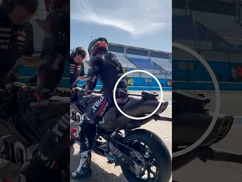 Aprilia's tech alert at the Jerez Test! ️‍🔍