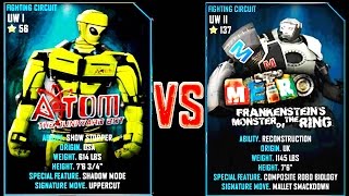 REAL STEEL WRB Final Fight UNDERWORLD II Atom VS METRO New UPDATE (Живая сталь)