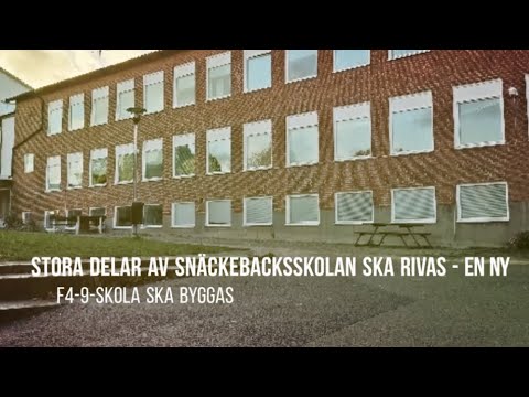 SNÄCKEBACKSSKOLAN i Ronneby (ska rivas) - 211028 - Blekinge - Huawei P40 PRO