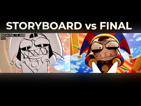 The Amazing Digital Circus EP 6 STORYBOARDS I Liked Doing!