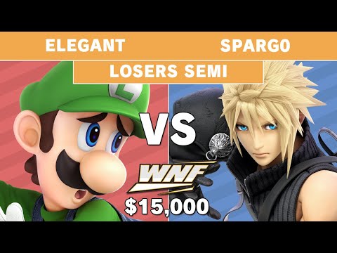 WNF 2.6 $15K - Elegant (Luigi) vs Sparg0 (Cloud) Losers Semi Final - Smash Ultimate