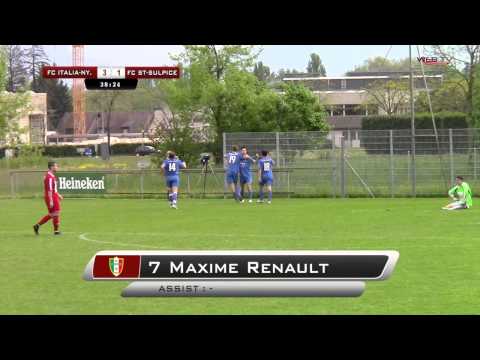 Les buts : FC Italia-Nyon vs FC Saint-Sulpice