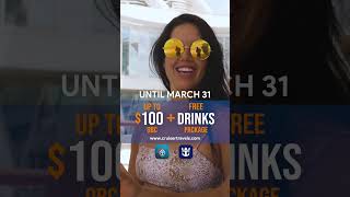 The ultimate adventure 🤩 while indulging in FREE drinks all day ☀️, every day! #royalcaribbean