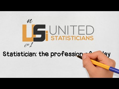 統計学者。今日の職業 (Statistician: The Profession of Today!)