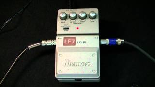 Video thumbnail for Ibanez LF-7 Lo Fi Tone Lok Guitar Pedal by Diederich Electronics