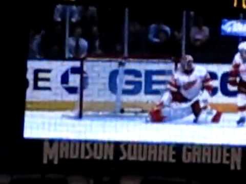 Preseason Hockey  Detroit 1 @ NY Rangers 5 9 29 2010