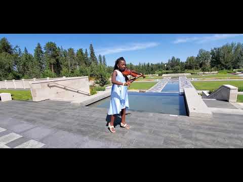 11 Year old Violinist presents Donkey Doodle by William Kroll