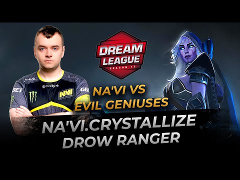 Crystallize plays Drow Ranger -  Dota 2 Replay Full Gameplay