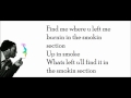 Smoking Section-Lil' Wayne (Lyrics) 