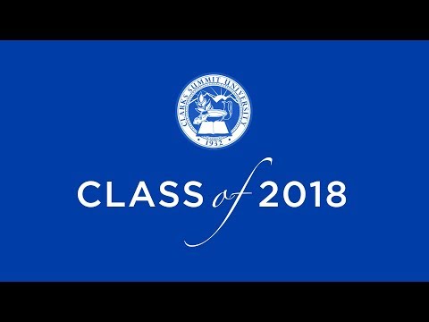 Commencement May 12, 2018