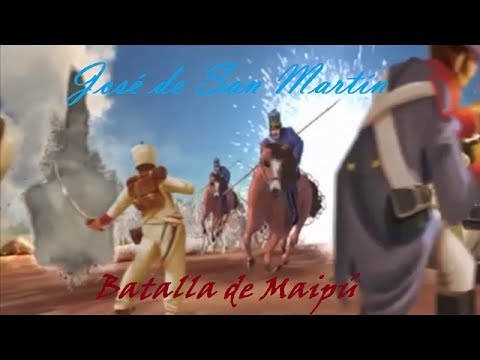 José de San Martín: Batalla de Maipú (Documental: V)