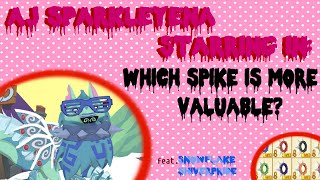 Diamond spike worth more than rare long! AJ PILLOW ROOM #1