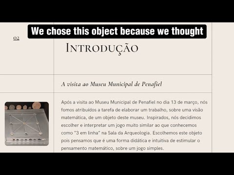 vídeo intitulado 3 em linha: jogo didático