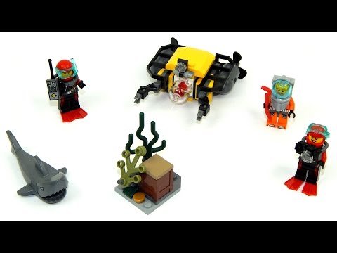 Vidéo LEGO City 60091 : Ensemble de démarrage sous-marin