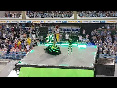 Império Serrano 2019 - Primeiro casal de mestre-sala e porta-bandeira