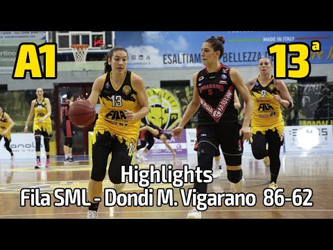 A1: Highlights Fila SML - Dondi Multistore Vigarano (13^ g.)