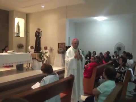 Homilia D. Matias Primeiro dia Festa Santo Antônio10-06-14