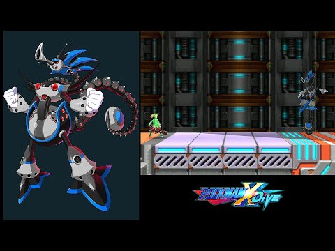 Enhanced Toxic Seahorse Boss 「 Mega Man X Dive 」