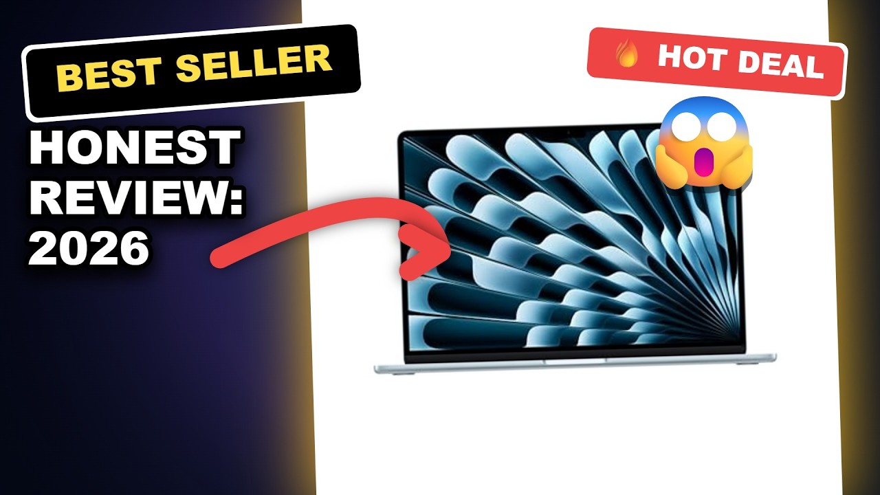 Honest Review: 2026 Apple MacBook Air M5 Chip Laptop: Built for AI, 15.3-inch Display, 1TB SSD review video