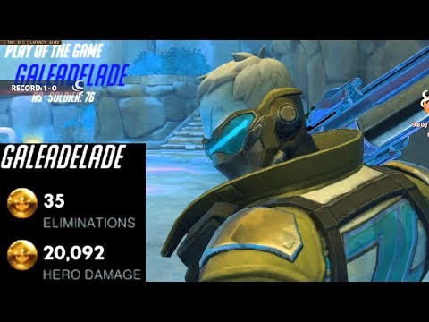 GALE DPS MAIN - SOLDIER 76! POTG! [ OVERWATCH SEASON 21 TOP 500 ]