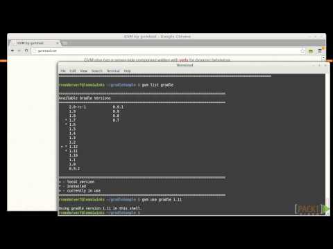 Effective Gradle Implementation Tutorial GVM to Manage Gradle Versions | packtpub com