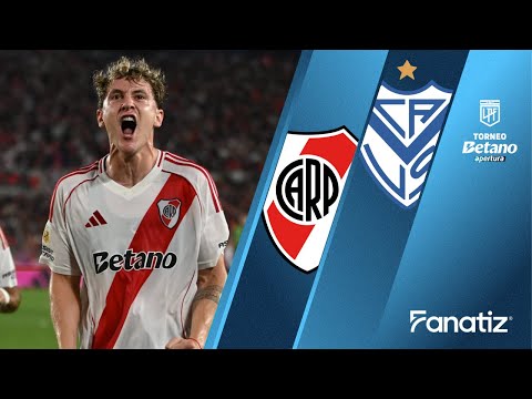 River Plate 4 vs. 1 Velez Sarsfield - Game Highlights  | #TorneoApertura2025