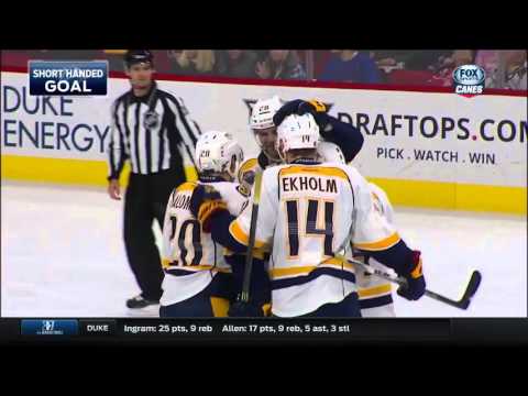 Predators @ Hurricanes Highlights 01/02/16