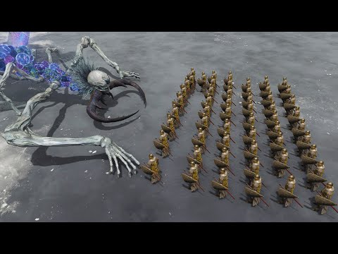 50 Leyndell Soldiers Vs Bosses - Elden Ring