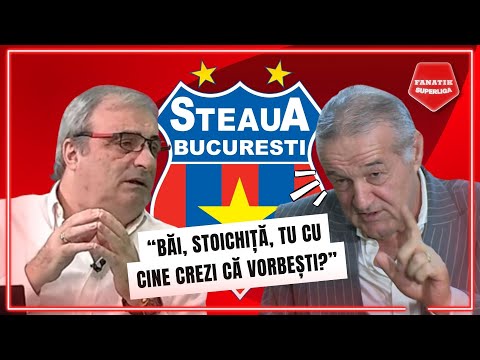 HEATED DIALOGUE Gigi Becali - Mihai Stoichita on the topic of Steaua's AWARDS and UEFA's DECISION