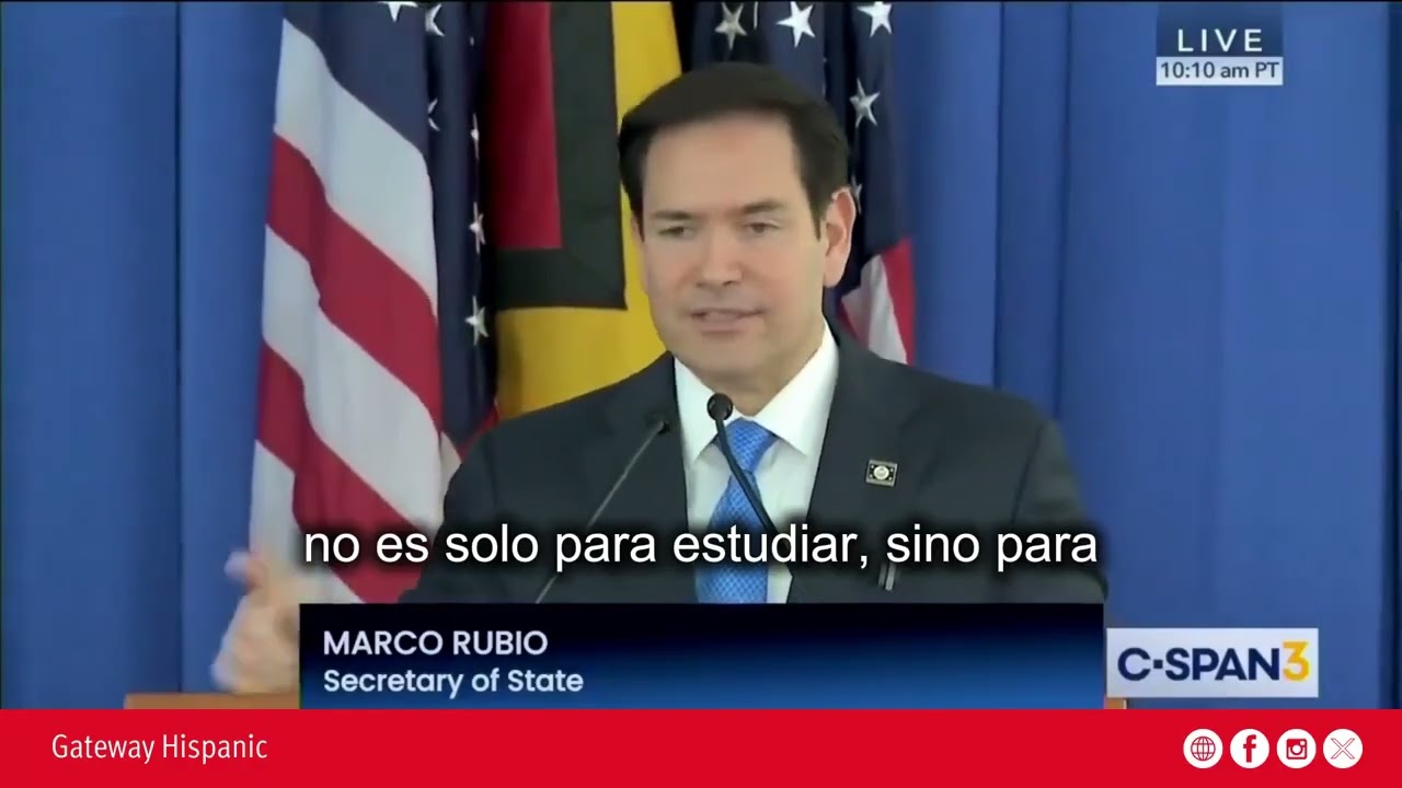 The United States will revoke student visas for unrest and vandalism at universities (VIDEO)