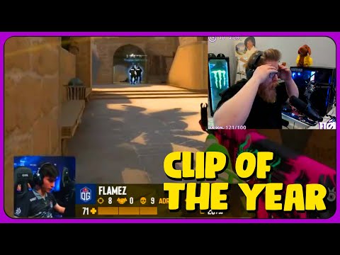 CS:GO CLIP OF THE YEAR - OG flameZ vs Vitality