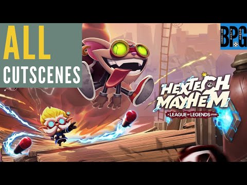 Hextech Mayhem: A League of Legends Story - All Cutscenes and Credits