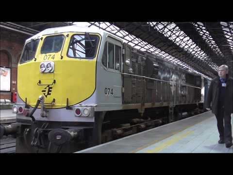 Iarnród Éireann 071 Class Locomotive (074) - Start Up
