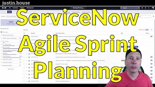 ServiceNow Agile Sprint Planning