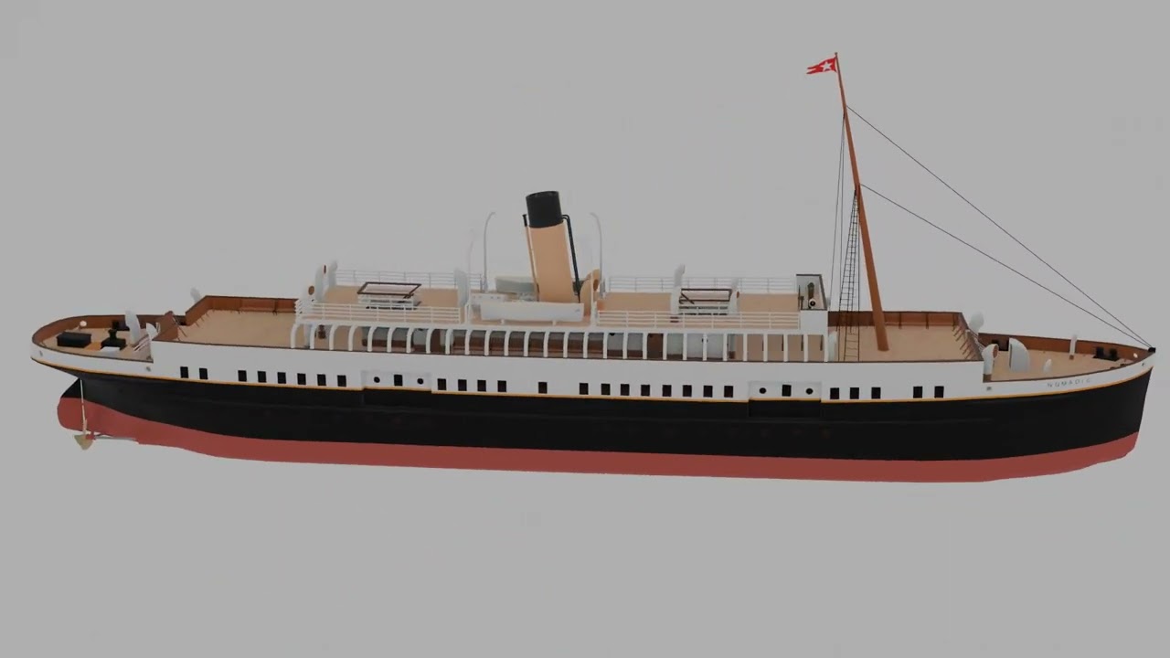 SS Nomadic 3D Model