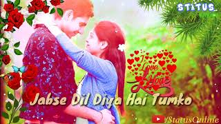 Jab Se Dil Diya Hai Tum Ko | Lyrical Whatsapp - YouTube