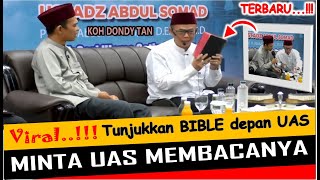 Download lagu MENGEJUTKAN..!!! ISI BIBLE YANG DI BACA UAS TERNYATA... - USTADZ ABDUL SOMAD dan KOH DONDY TAN mp3