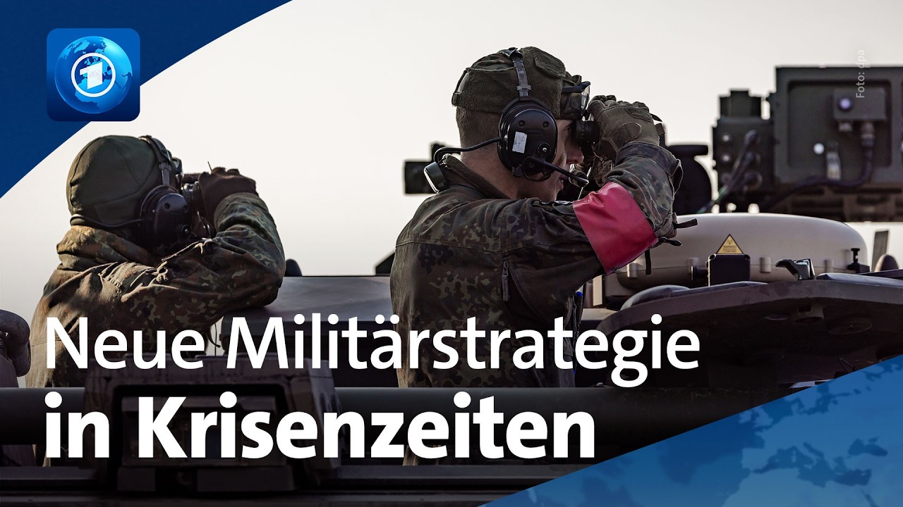 🌍 tagesschau 20 Uhr & tagesschau24 Top-Thema, 22.4.2026 | Neue Militärstrategie Deutschlands